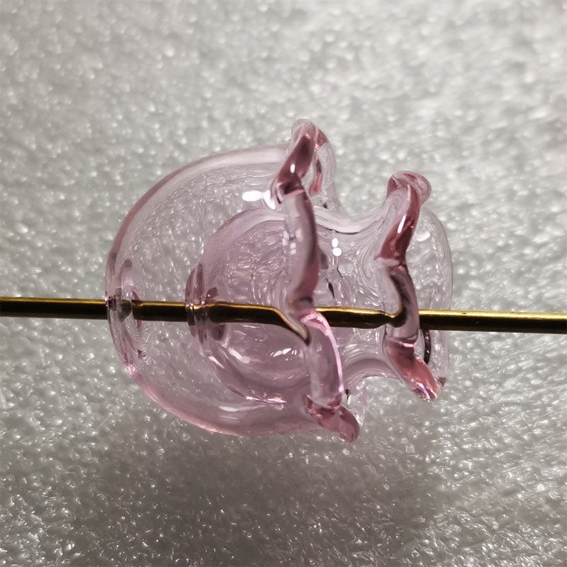 Hand-Blown Glass Jellyfish Beads – Bell Pendant Charms | 6 Colors, 20mm/25mm (Wholesale, MOQ 50)