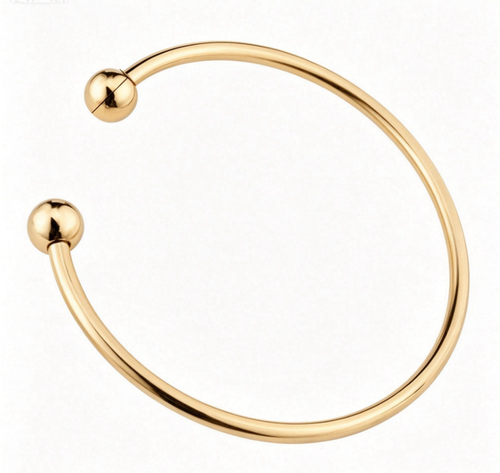 Wholesale Stainless Steel Open Cuff Bangle Bracelet – Gold / Silver / Rose Gold (MOQ 100 pcs)