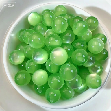 Cat Eye Resin Beads 1000pcs | 25 Colors, 3 Sizes | DIY Jewelry Making Kit
