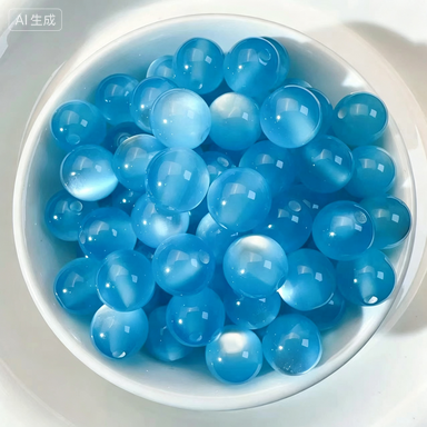 Cat Eye Resin Beads 1000pcs | 25 Colors, 3 Sizes | DIY Jewelry Making Kit