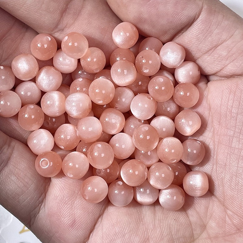 Cat Eye Resin Beads | 20 Colors × 5 Sizes | DIY Jewelry Making Bracelet Necklace