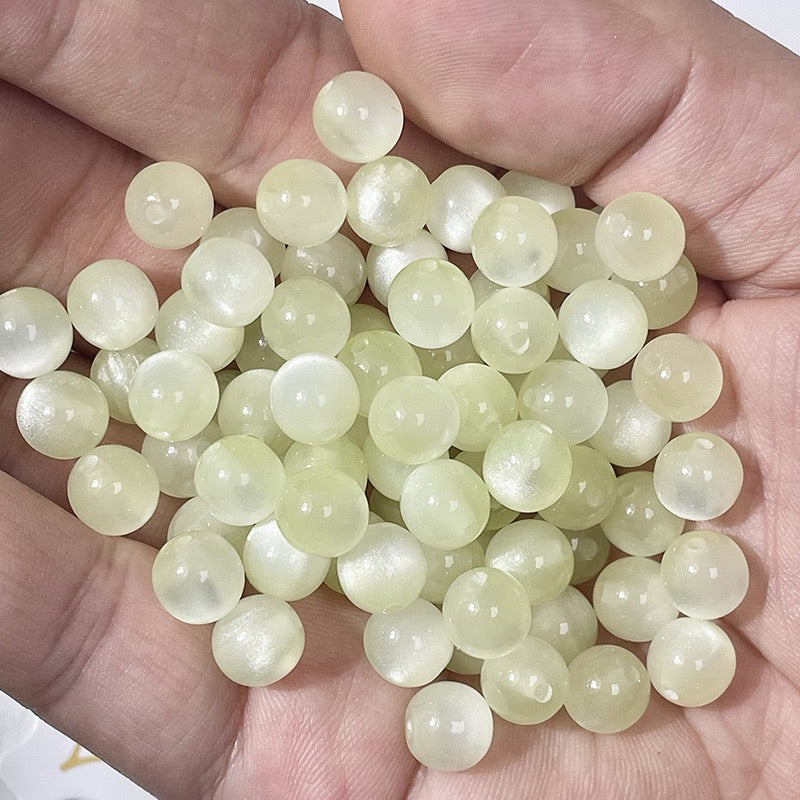 Cat Eye Resin Beads | 20 Colors × 5 Sizes | DIY Jewelry Making Bracelet Necklace