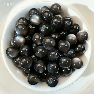 Cat Eye Resin Beads 1000pcs | 25 Colors, 3 Sizes | DIY Jewelry Making Kit